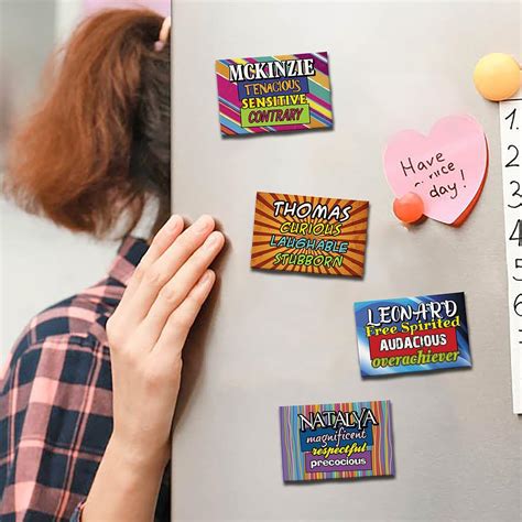 Kesha Magnet Adjetivos Personalidad Imán Nombre Idea Regalo Nombres