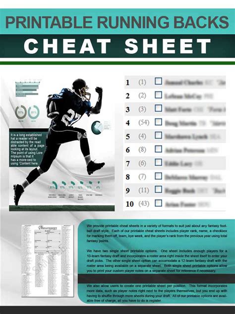 2018 Nfl Draft Cheat Sheet Printable - Printable Word Searches