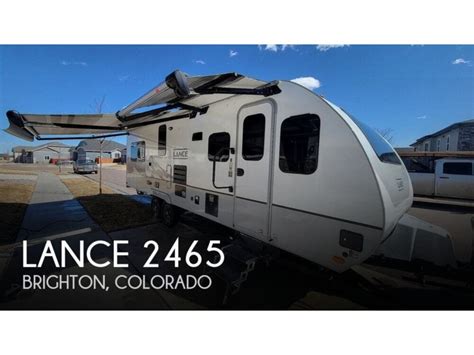 2021 Lance Lance 2465 Rv For Sale In Brighton Co 80603 321970
