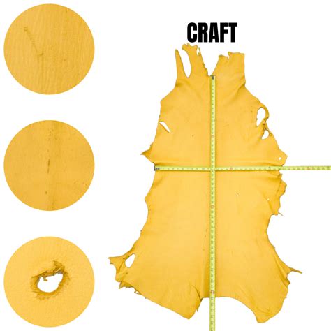 Saddle, 3-5 oz, 8-16 SF, Colorado Buckskin Deer Hides | Craft / 8-10 /