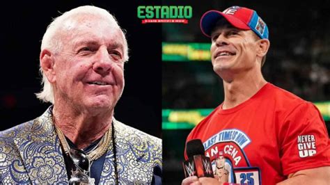 Ric Flair ve con buenos ojos que John Cena supere su récord de campeonatos