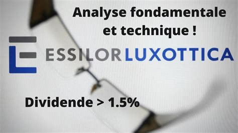 L Action EssilorLuxottica En Bourse Analyse Fondamentale Et Technique