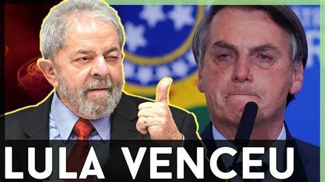 🚨lula Venceu Bolsonaro Chora Com Datafolha Youtube