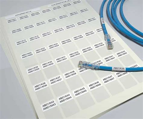 Wrap Around Laser Labels For Wire And Cable Identification Ruilabels