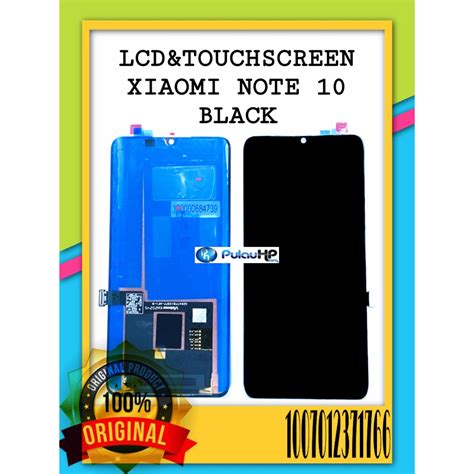 Jual Lcd Touchscreen Xiaomi Mi Note 10 Note 10 Pro Black Shopee