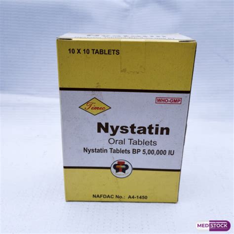 Nystatin Oral Tablet Medstock