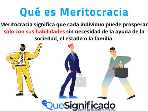 Meritocracia Sistema Basado En El Mérito Individual