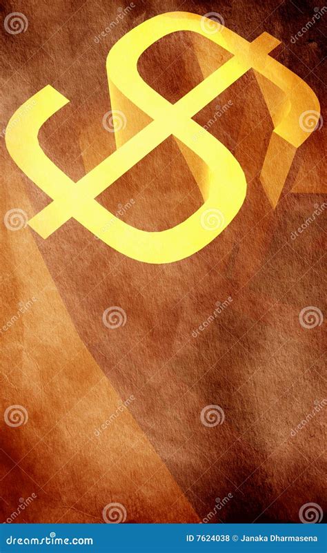 Dollar Stock Illustration Illustration Of Brown Capitalism 7624038