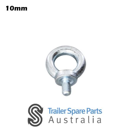 Lifting Eye Bolt M10 Zinc Coated 0 23T WLL DIN580