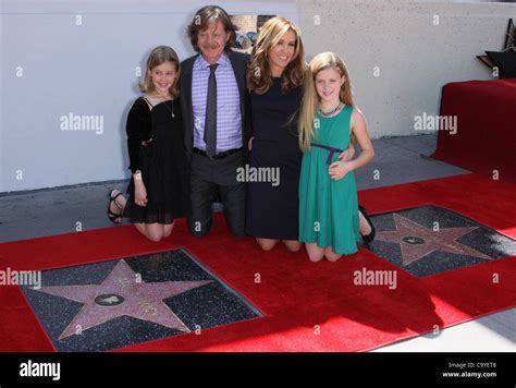 William H Macy And Felicity Huffman And Daughters William H Macy And Felicity Huffman Honored With A