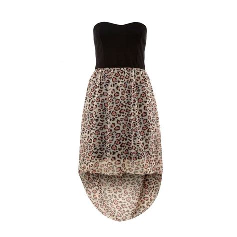 Cheetah-Print high/low dress | Fashion, Pretty dresses, Clothes