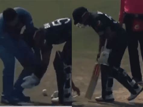 Watch Pakistan Skipper Babar Azam Stops Mohammad Nabi From Tying His