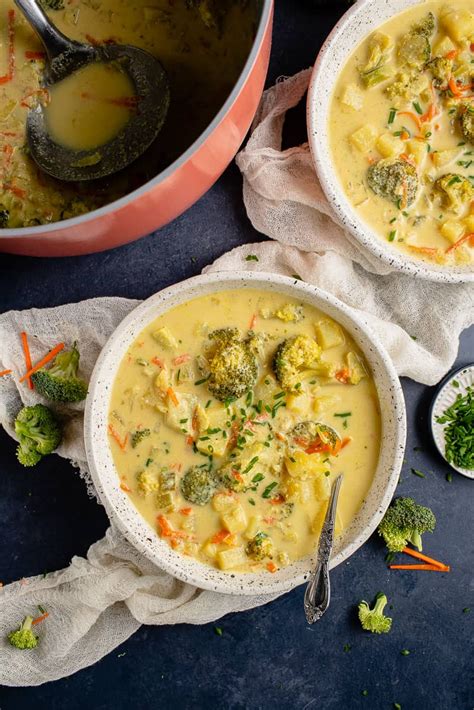 Vegan Broccoli Potato Soup Sweet Simple Vegan