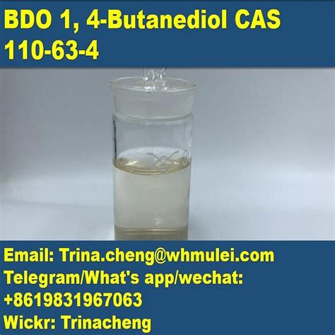 Supply Bdo Raw Materials Cas Butanediol Mu Lei Wuhan