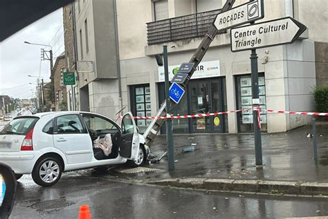 Une femme blessée dans un accident à Rennes les pompiers interviennent