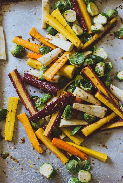 Maple Roasted Harvest Vegetables The Clever Carrot Recipe