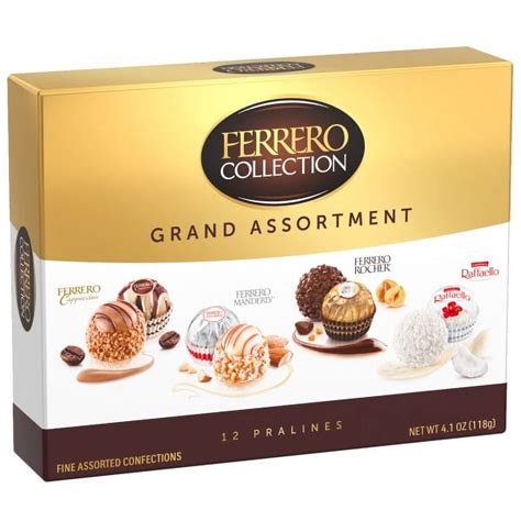 Ferrero Collection Grand Assortment T12 Creamy Chocolate And Hazelnuts