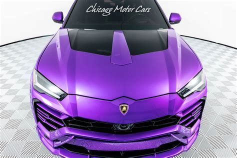 Used 2022 Lamborghini Urus Novitec Widebody Kit Full Ppf Rare Viola Parsifae Loaded For Sale