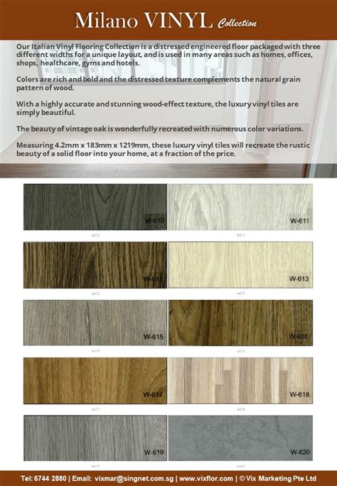 VixChina Vinyl Click Luxury Vinyl Tiles