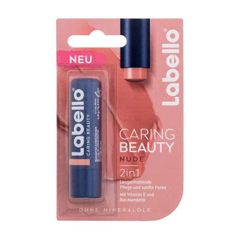 Labello Caring Beauty Nude Balsam De Buze Pentru Femei Parfimo Ro