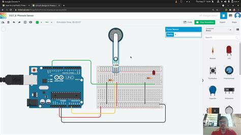 8 Pressure Sensor Implementation In Tinkercad YouTube