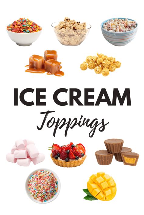 10+ Best Ice Cream Toppings - Insanely Good