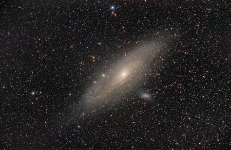 The Andromeda Galaxy With 30 Minutes Of Data In A Bortle 4 R Spaceporn