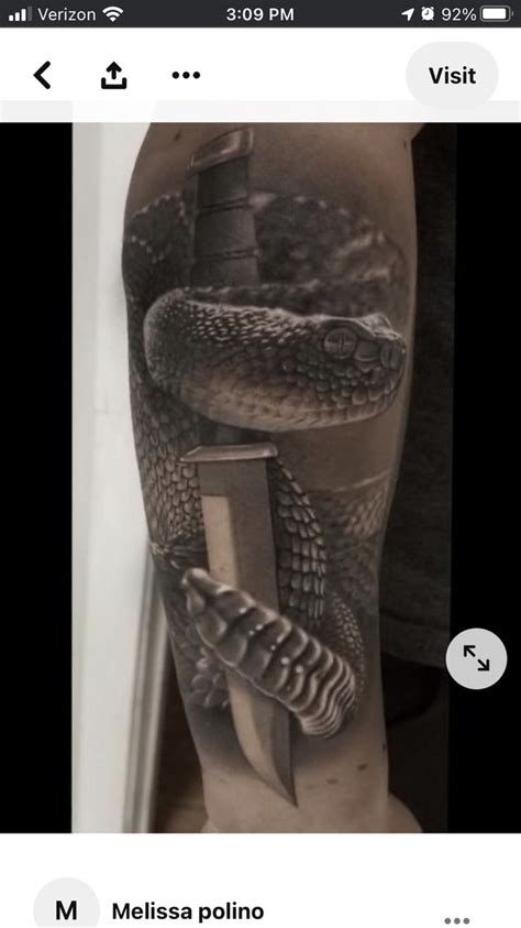 Pin By Alejandro Samuel On Serpientes Snake Tattoo Rattlesnake