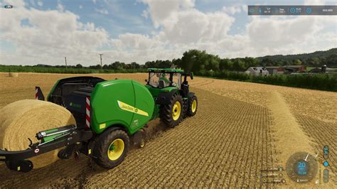 FS 22 Court Farm 44 Seasons Precision Farming Baling Rye Straw