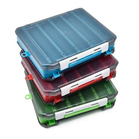 Double Sided Fishing Tackle Box Fishing Accessories Tool Box 10