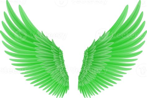 Abstract Angel Wings