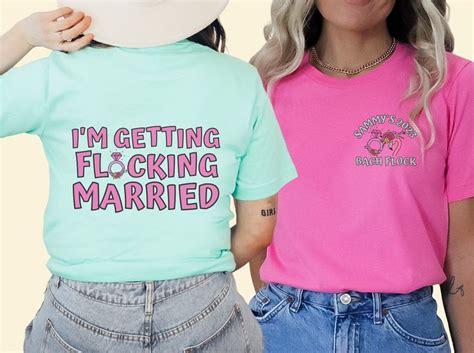 Flamingo Bachelorette Party Shirts Let S Flocking Party Lets Getting