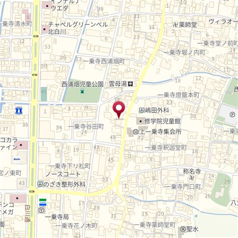 京都府京都市左京区一乗寺谷田町44 の地図 Mapfan