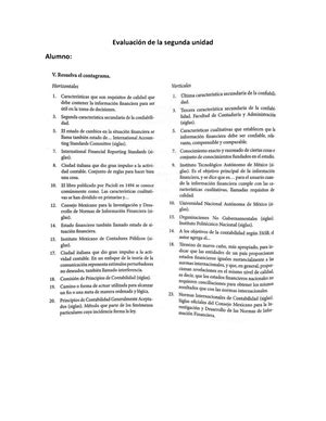 Generalidades De La Contabilidad General Elabore Un Cuadro Sin Ptico