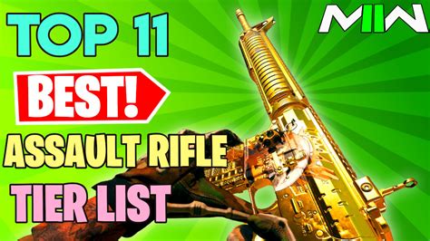 Best Assault Rifle In Call Of Duty Warfare 2 All 11 Assault Rifles Ranked From Worst To Best