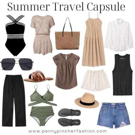 Capsule Wardrobe Casual Packing Wardrobe Penny Pincher Fashion