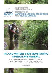 Pdf Inland Waters Fish Monitoring Operations Manual Electrofishing