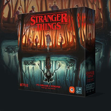 Stranger Things Po Drugiej Stronie Planszówka ze świata Netflixa