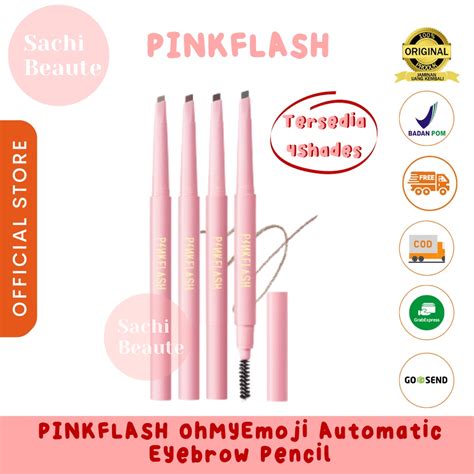 Jual Pinkflash Ohmyemoji Automatic Eyebrow Pencil Tahan Air Pigmen