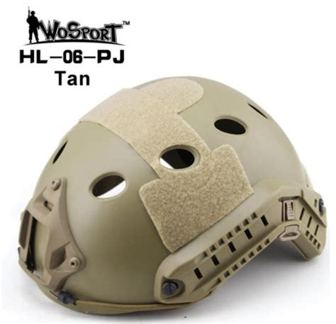 WOSPORT HELMET FAST UMBRELLA UPGRADE PJ TYPE ROUND HOLES TAN Arsenal