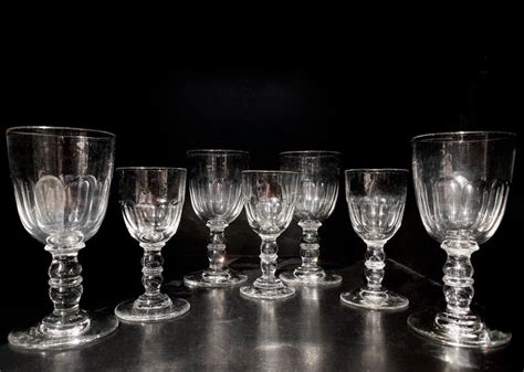 Baccarat Set Di 7 4 Bicchieri Da Vino Rin E 3 Bicchieri Catawiki