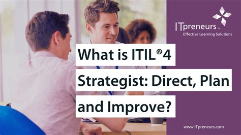 Itil® 4 Strategist Direct Plan And Improve Elearning Itil® 4 Dpi Elearning What Is Itil® 4