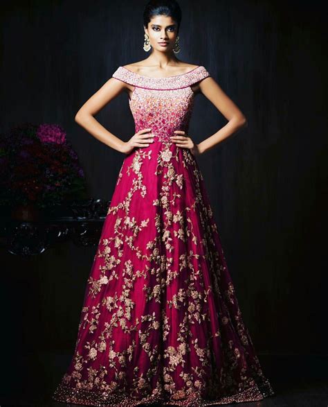 Gorgeous New Indian Reception Gown Styles For Indian Brides