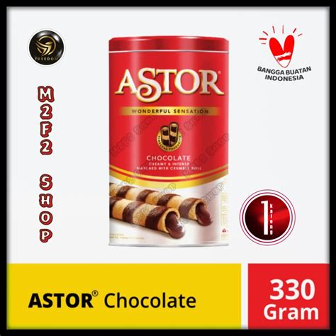 Jual ASTOR Wafer Stick Wonderful Sensation Double Chocolate Cokelat