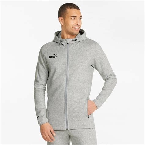 Puma Ανδρική Ζακέτα Final Casuals Hooded Jacket 657383 33 Spot Team