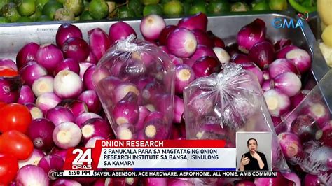 Panukala Para Sa Magtatag Ng Onion Research Institute Sa Bansa