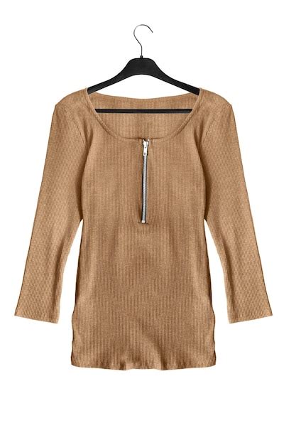 Premium Photo Long Sleeve On Hanger Isolated