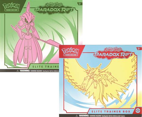 Pokemon Scarlet And Violet 4 Paradox Rift Elite Trainer 2 Pack Ndpksv4et2pk Sales First