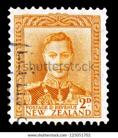 NEW ZEALAND CIRCA 1941 A Stamp Printed In NEW ZEALAND Shows Portrait