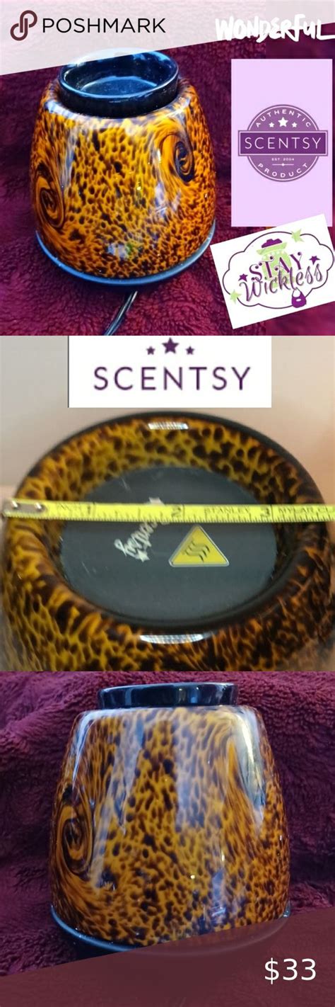 TIGERS EYE Discontinued Scentsy Warmer LED Light Change Under Warranty